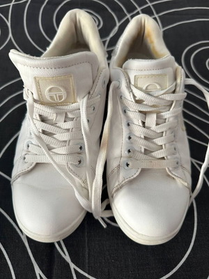 Sergio Tacchini white sneakers used, size 38 unisex
