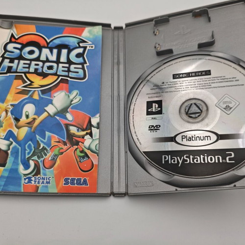 Sonic Heroes PlayStation 2 PS2 game like new