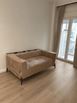 Mykonos sofa bed with integrated mattress, like new