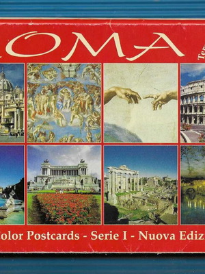 Roma 20 έγχρωμες καρτ ποστάλ μεταχειρισμένες, Serie I Terzo Millennio