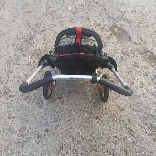 Porsche baby stroller used, like new, -  90,00 - Vendora.cy
