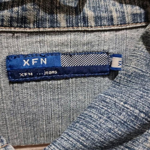XFN jean jacket women's thin fabric like new, blue