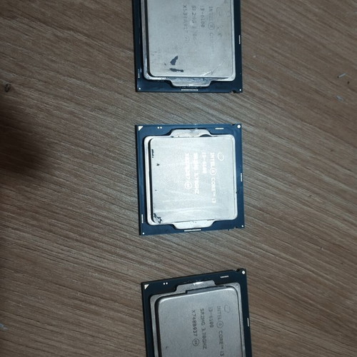 Intel Core i3 6100 processors used, pack of 3, 1151 socket