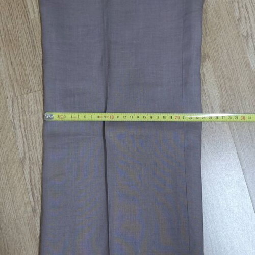 Zara women's linen pants like new, size L, earthy color