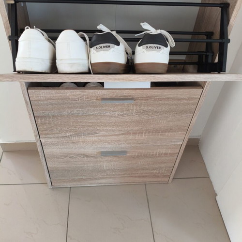 JYSK shoe rack 3-position Sonoma oak
