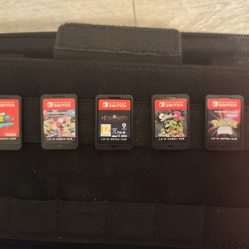 Nintendo Switch OLED 64GB neon blue and red like new