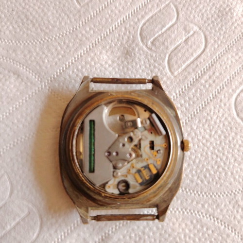 Vintage Ruhla Eurochron quartz wristwatch used
