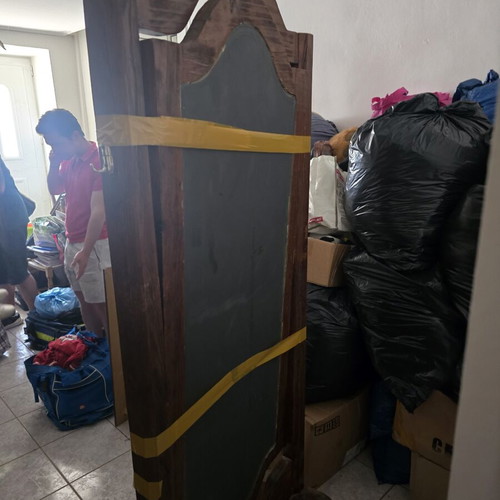 Mexican floor mirror used, 2 meters height and 76 width