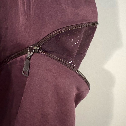 Women's dress tunic made to order, purple, size 36