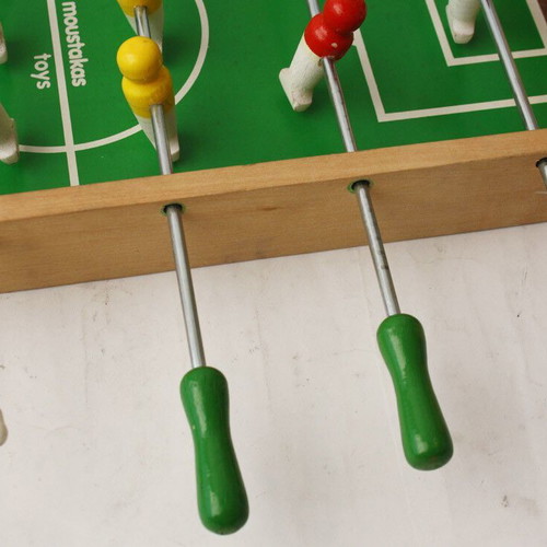 Vintage 90's wooden foosball Moustakas new