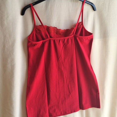 Marks & Spencer XLarge Red Cotton Cami Top like new