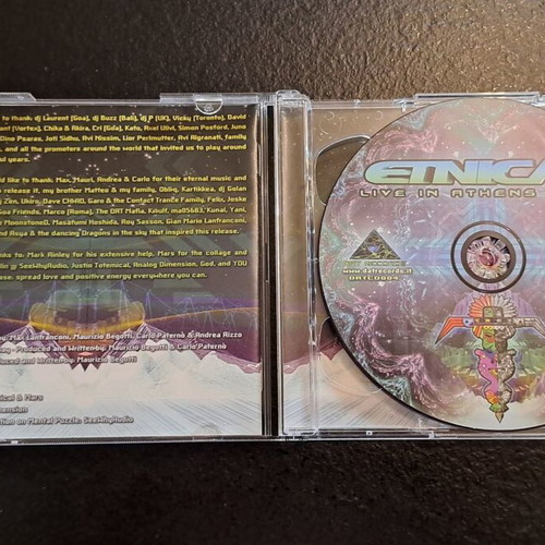 Etnica Live in Athens 1996 2xCD electronic music