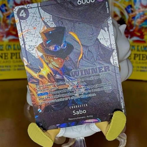 One Piece TCG Sabo (P-105) (V.1) new card
