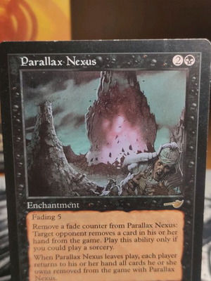 Parallax Nexus Magic the Gathering card used