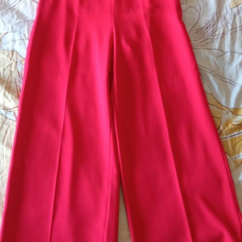Zara culottes red pants