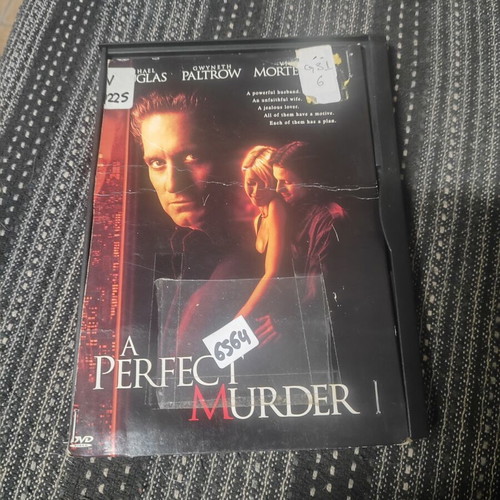 A Perfect Murder DVD with Greek subtitles