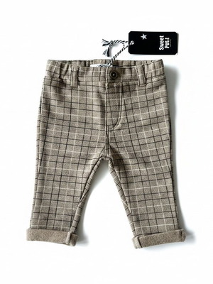 Sweet Petit checked baby trousers, size 62