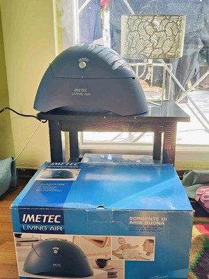 Imetec air ionizer and purifier used