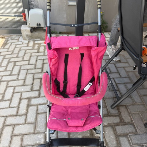 Kiddo baby stroller used, pink color