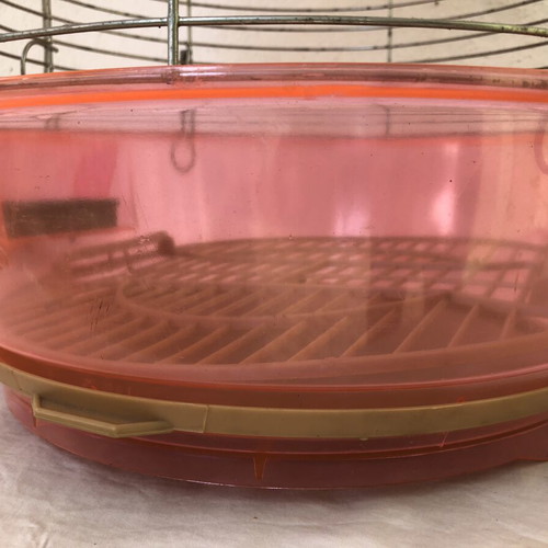Round metal small bird cage, new