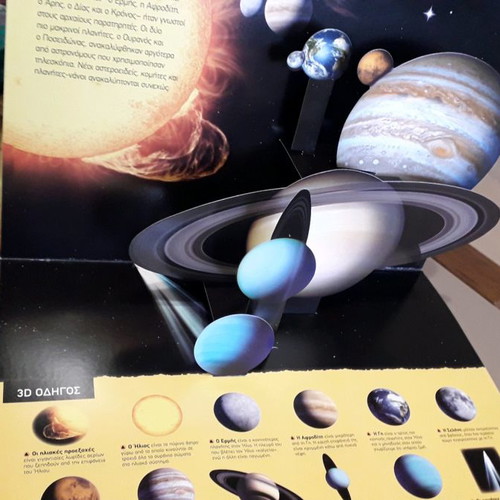 Book used with 5 bright 3D images