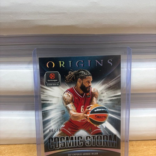 2025-26 Panini Origins Euroleague Devin Booker Cosmic Storm card new
