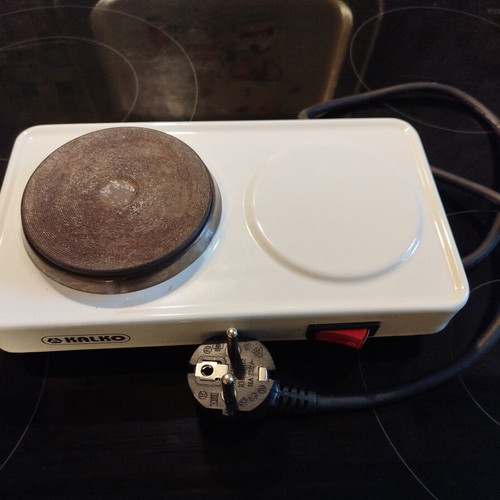 Kalko K 6622 Electric Tabletop Cooker like new, single burner