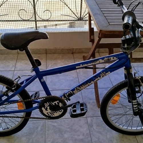 BMX Energy Beast 20" kids bike used, blue