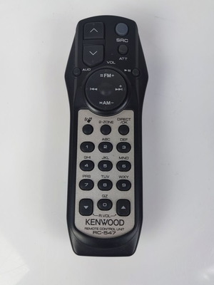 Kenwood RC-547 original remote control used, functional without batteries