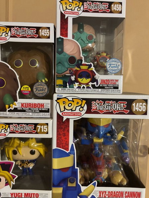 Funko Pop Yu-Gi-Oh колекция от 4 броя като нови
