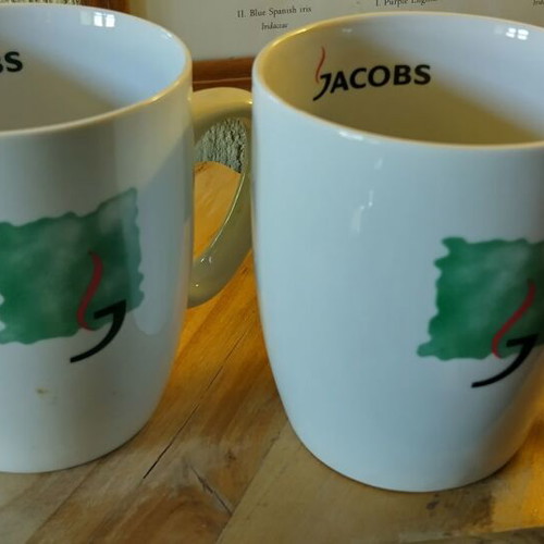 Jacobs collectible mugs like new, larger than usual