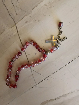 Amulet used, blessed by a priest