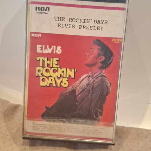 Elvis Presley The Rockin' Days cassette used, rock