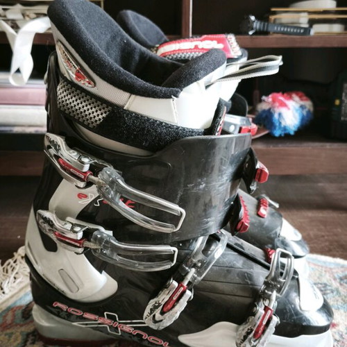 Rossignol ski boots used, size 46-47, 348mm