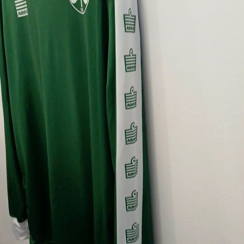 Panathinaikos 1981 vintage long-sleeve football jersey, new, size large