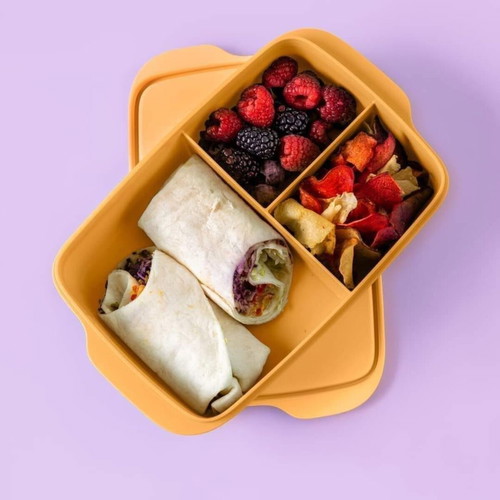 Container with compartments 1L new, airtight and watertight