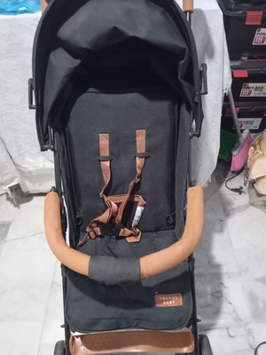 Trendy Baby καρότσι σε μαύρο και καφέ