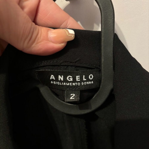 Angelo black short jacket like new