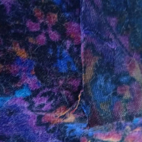 Angora fabric piece new, size 200x160 cm, soft and light