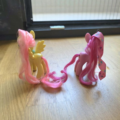 My Little Pony Pinkie Pie and Fluttershy G4 set like new