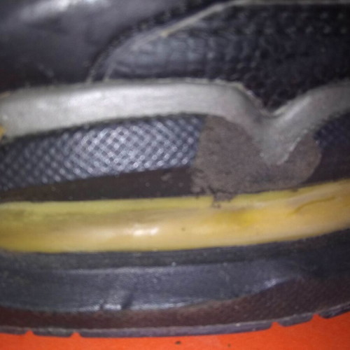Nike Air Max size 46 used black athletic shoes
