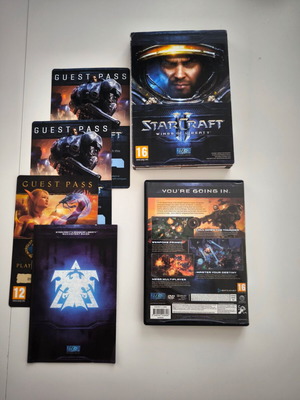 StarCraft II Wings of Liberty PC game like new