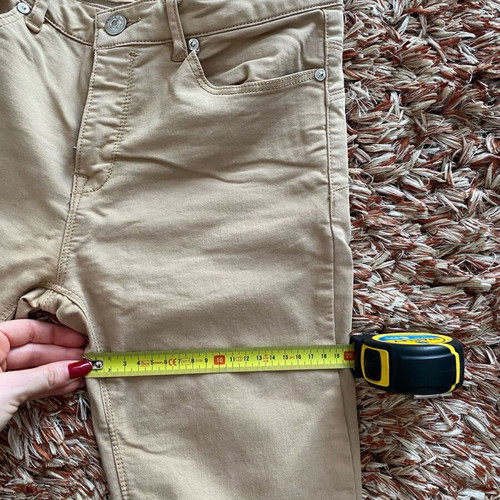 Stradivarius beige jeans size 36 used, push up, skinny