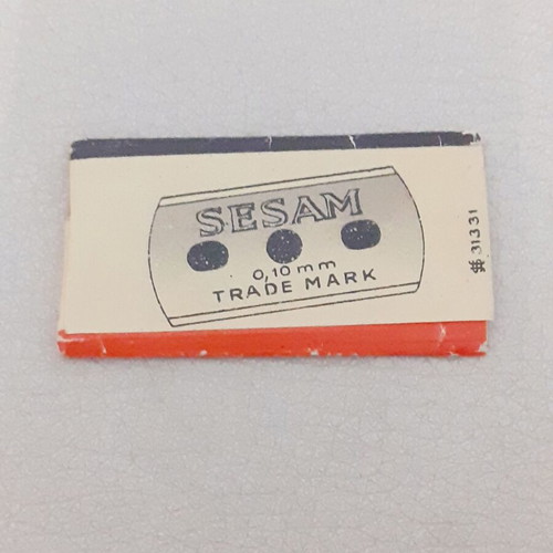 Sesam Razor Blades Pack 1950s Like New