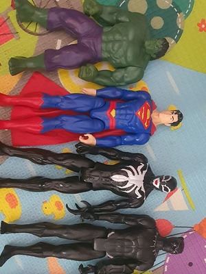 Φιγούρες ηρώων Marvel μεταχειρισμένες, σετ 4