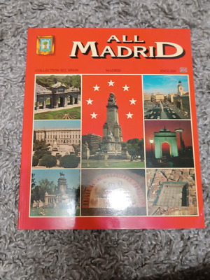 All Madrid travel guide like new