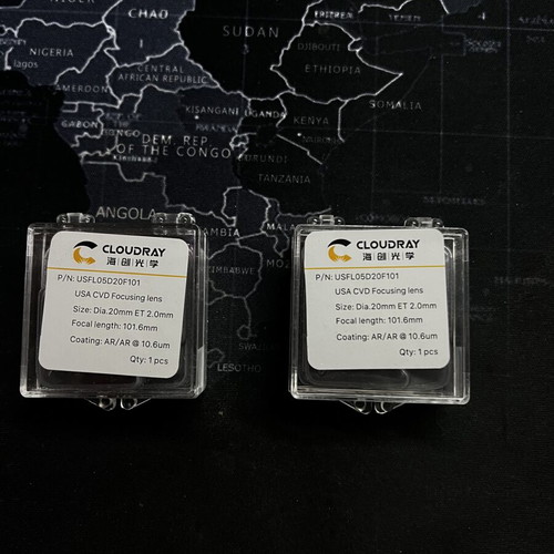 Cloudray CO₂ Laser focusing lenses, 6 pieces, USA CVD