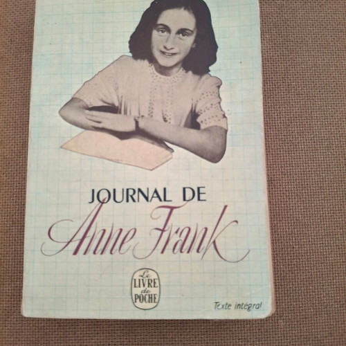 The Diary of Anne Frank French edition used, circa 1958