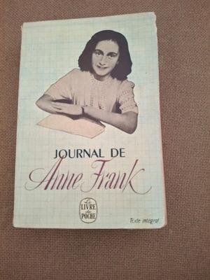 The Diary of Anne Frank French edition used, circa 1958