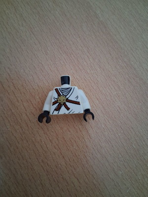 Lego Ninjago Zane pilot torso, original season